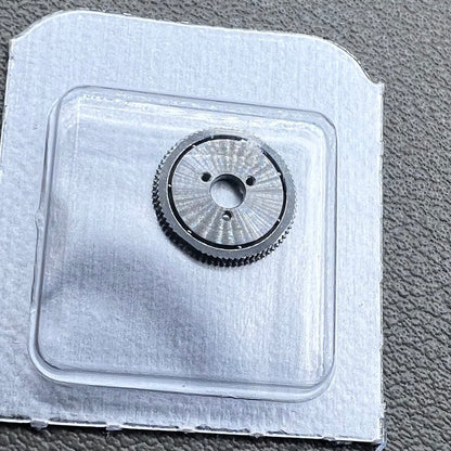 Swiss Silver ball bearing rotor oscillating weight for SW300-1 movement, precision watch accessory.