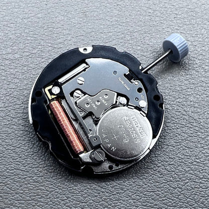 Swiss Ronda 708 quartz watch movement with date display at 3 o?clock, precise and reliable mechanism.