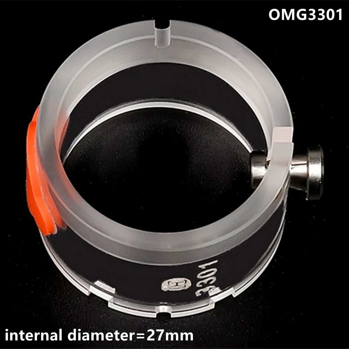 New Plastic Movement Holder with Knob for OMG3301 watch repair, durable and precise tool accessory