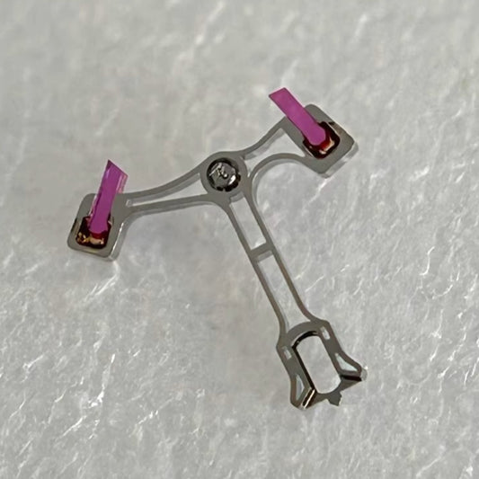 Pallet fork for Panerai P3000 movement, precise watch accessory enhancing timekeeping quality.