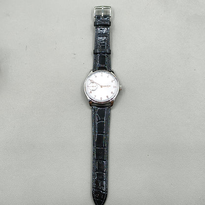 42mm Men Watch Polished Rust Steel Case Seagull ST3600 Manual Mechanical Movement