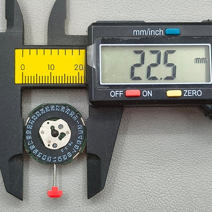 Japan Miyota 2115 Quartz Movement Date@3 Single Calendar 3 Hands Black Disk