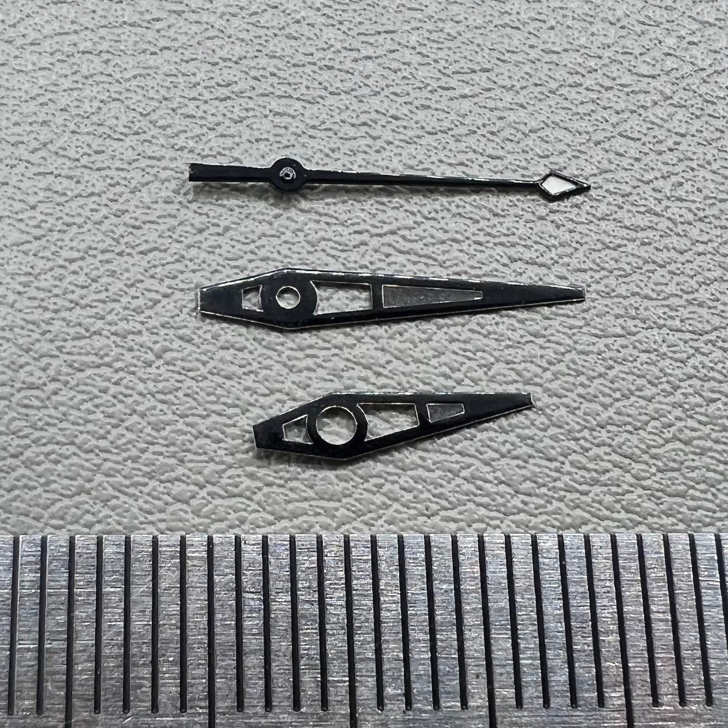 Black Big Arrow Green Lume Watch Hands Set for NH35/36 NH38 NH72 NH70