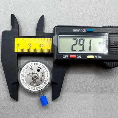 NH34 Automatic Mechanical GMT Movement Hacking Seconds White Disk Date@9