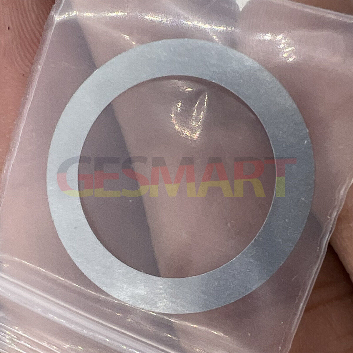 Black character date wheel for NH35 NH36 movement, white background, compatible watch accessory.