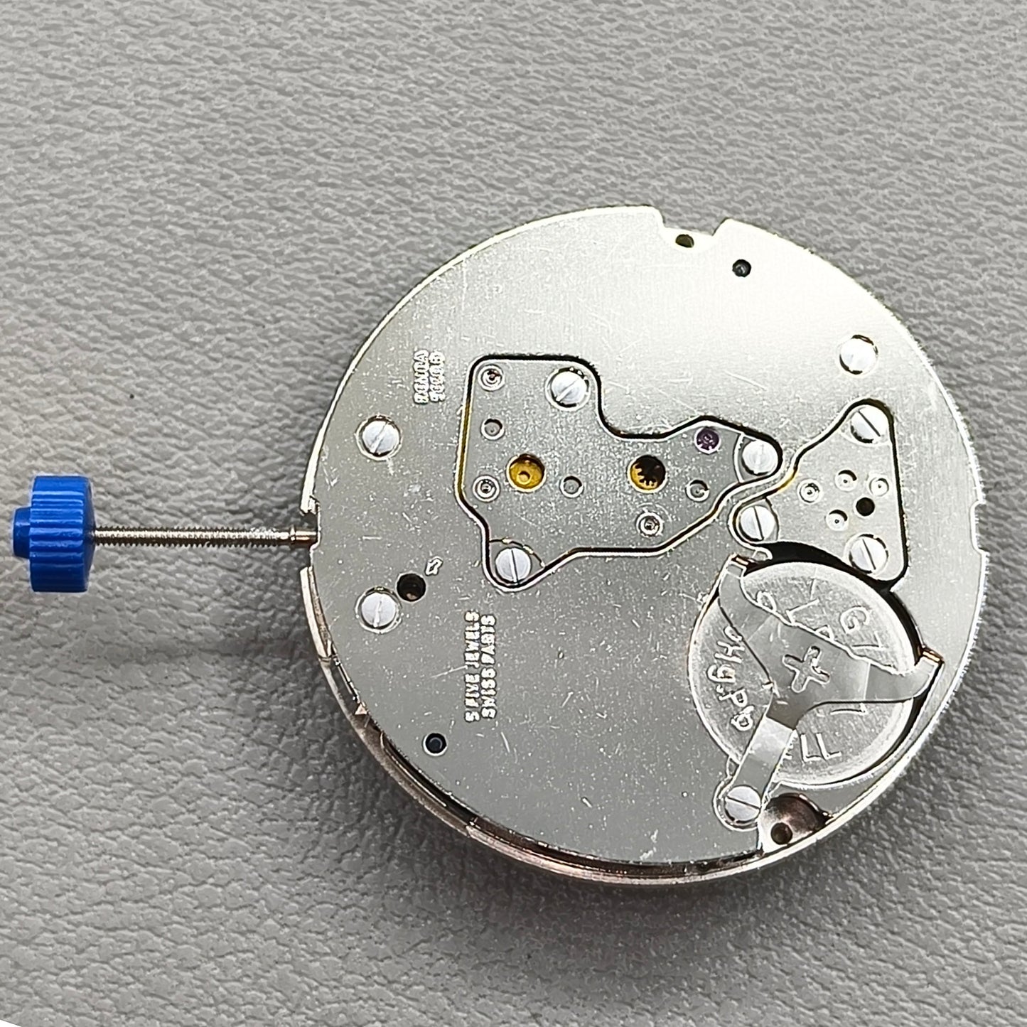 Swiss Ronda 5020.B 5020B Watch Quartz Movement 3 Hands Date@6