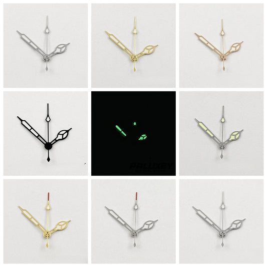 Cathedral Gold Black Rose Gold Silver Watch Hands for NH34 NH36 NH38 NH70