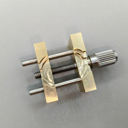 2 PIECES Watch Movement Holder Clamp Vise Copper Vintage Small & Big Size