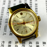 26mm China Liaocheng TAISHAN Manual Mechanical Lady Watch 19 Jews Golden Nail