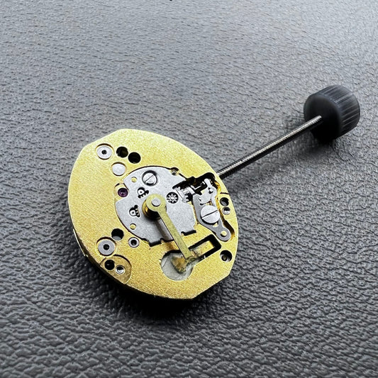 Swiss ETA 980.003 Quartz Movement Blue Circuit Board 2 Hands