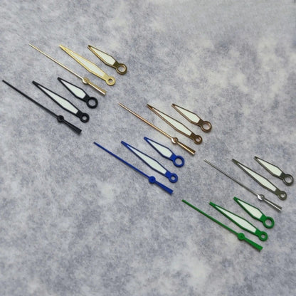 C3 Green luminous Multicolor Watch Hands for NH34 NH35 4R35 NH36 4R36 Movement