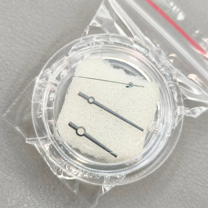 No Lume Silver Trim Watch Hands For NH36 NH35 7S26 Movement