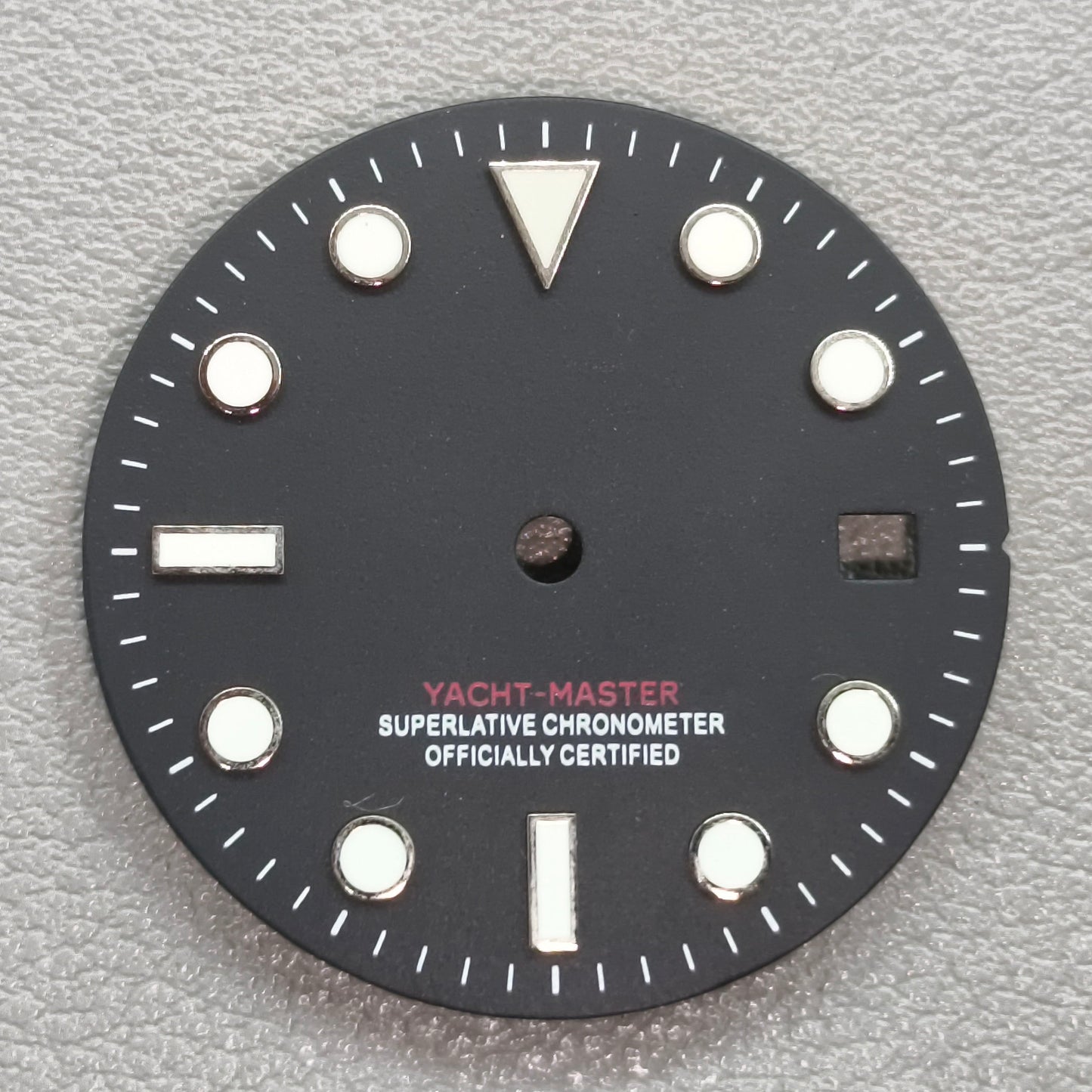 watch dial with no logo