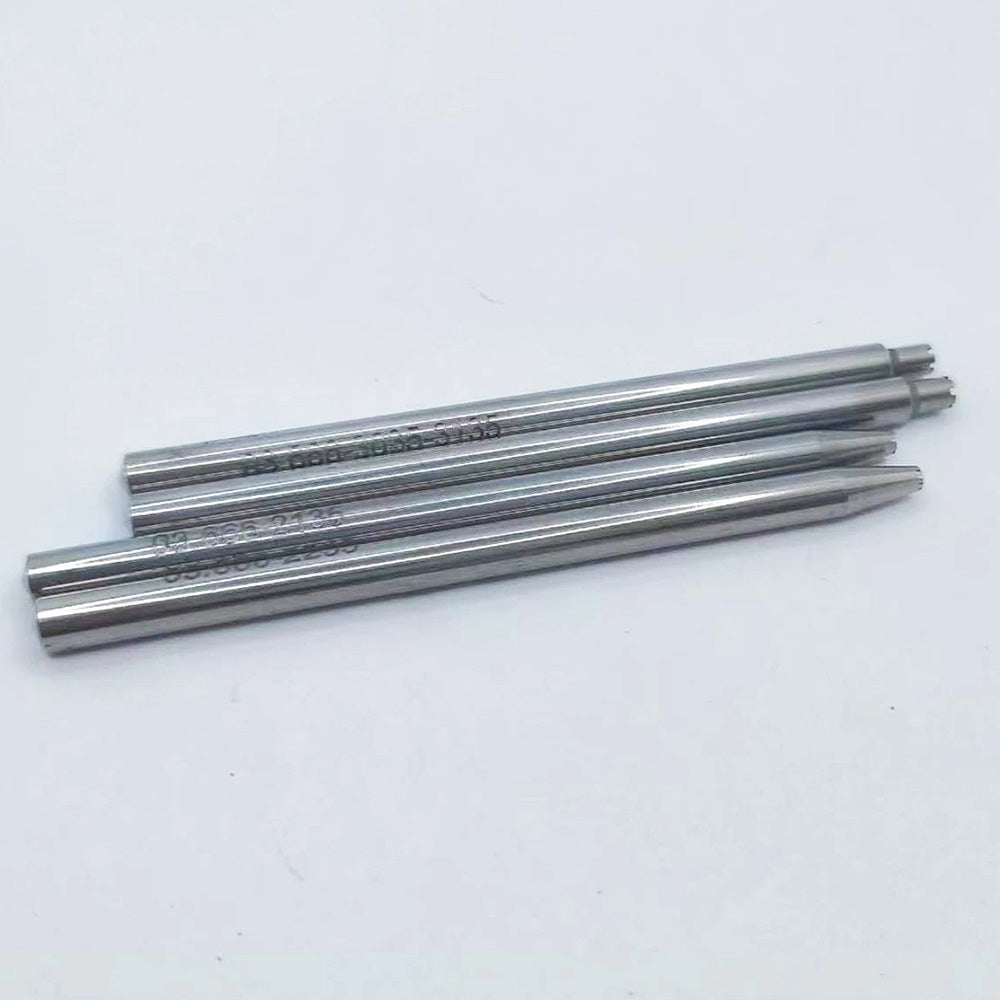 4pcs 5.07mm oscillating rotor axle punches set for RLX watch repair, compatible with 1530-3135 calibers