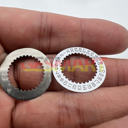 White date disk wheel for RLX 3235 watch movement, compatible replacement part for watch accessories.