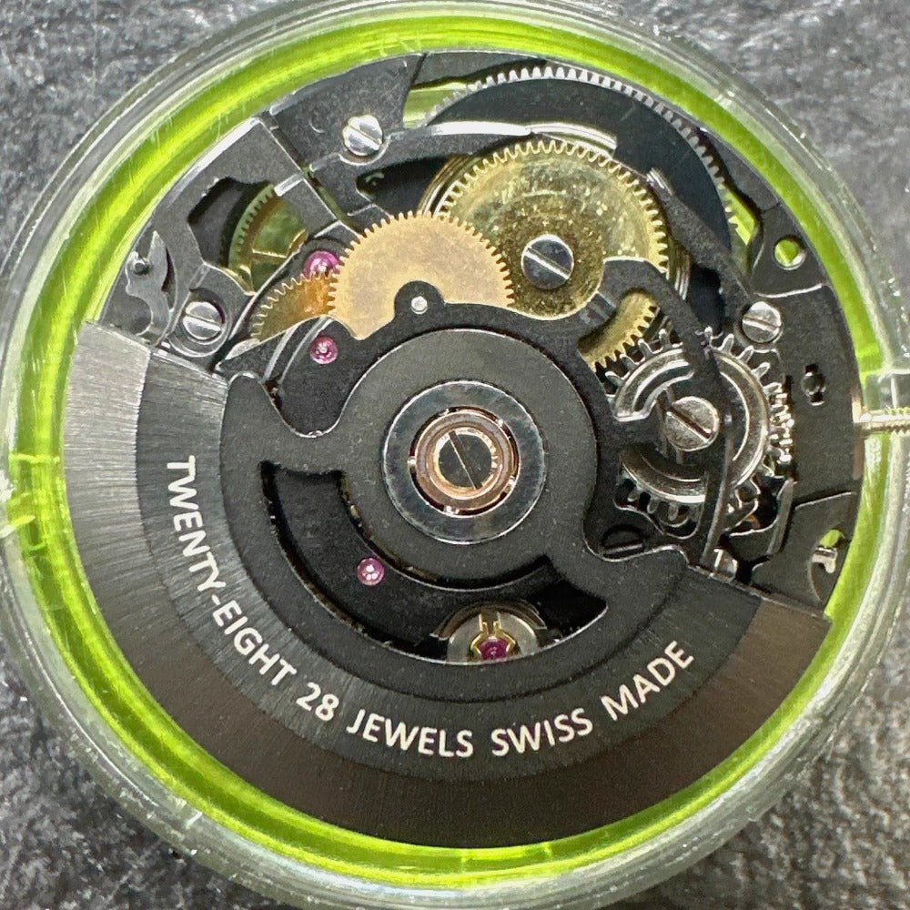 China Made Black Seagull 2824 Automatic Mechanical Movement Hollow 3 Hands