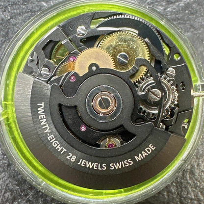 China Made Black Seagull 2824 Automatic Mechanical Movement Hollow 3 Hands