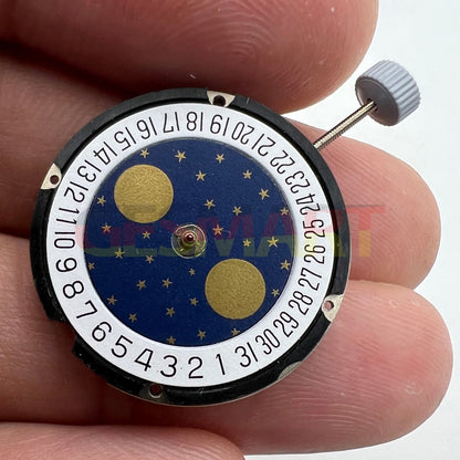 Mouvement à quartz Ronda 708, pièce de réparation de montre de fabrication suisse