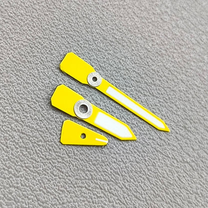 Yellow Painted C3 Luminous Enamel Watch Hands for Casioak GA2100 GAB2110 Watch
