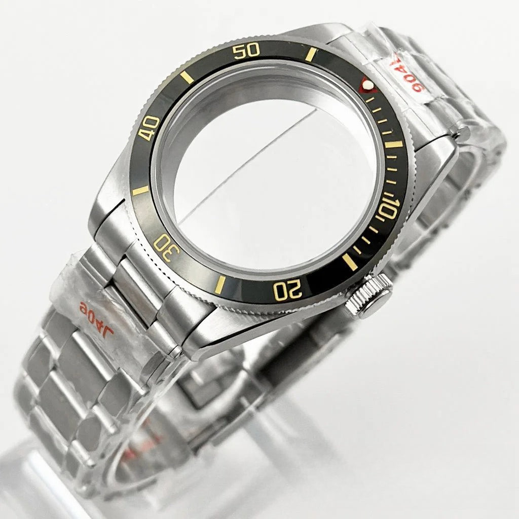 39MM Domed Sapphire Crystal BB58 Watch Case for NH34/35 NH36 NH38 NH70 ETA 2824