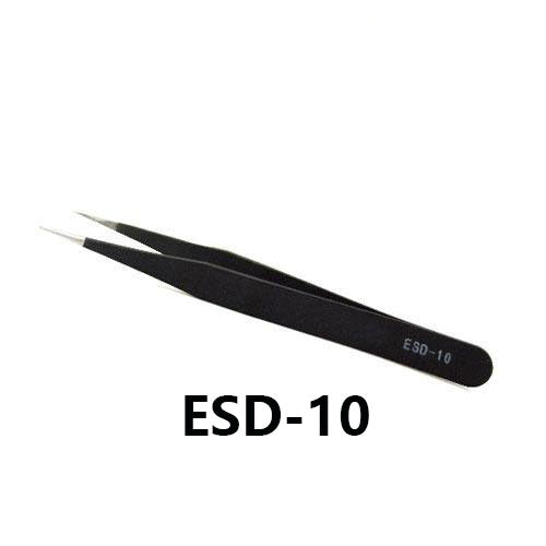 ESD Stainless Steel Tweezers Anti Magnetic Acid resistant and Corrosion-Resistant