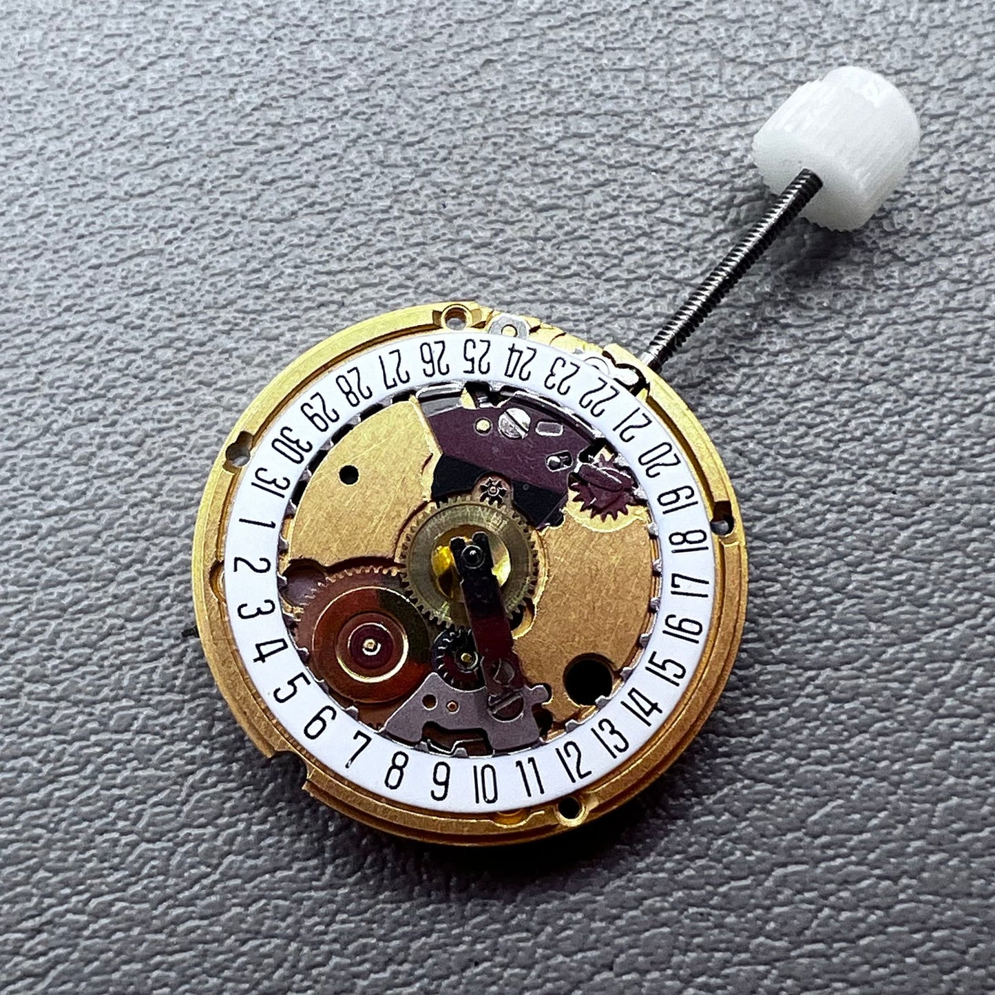 Swiss ETA 956.112 Watch Quartz Movement 2 Hands Date@6