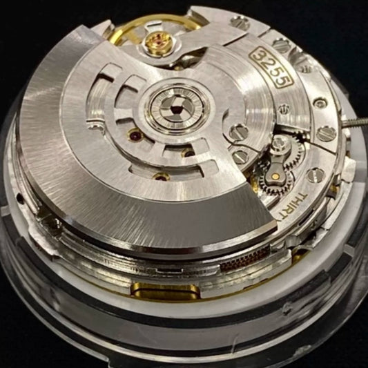 China Made 3255 automatic watch movement with double calendar and wide disk for precise timekeeping
