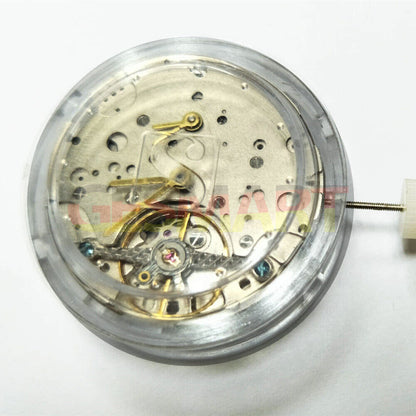 Shanghai Automatic Mechanical watch featuring 2L30 movement and second timezone at 12 for precise timekeeping.
