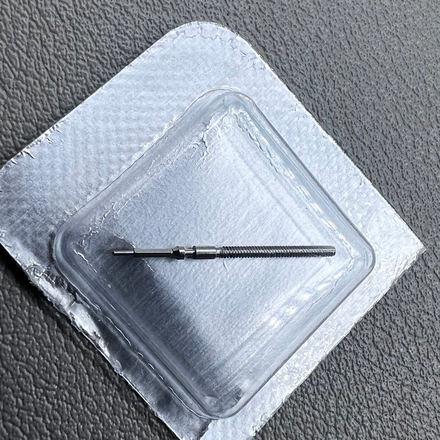 1. Set of 5 ISA 8172 watch winding stems for precise time adjustments and replacements.  