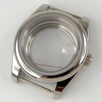 Personalized 39mm Sapphire Glass Watch Case Fit NH35/36 ETA2836 2824 Miyota 8215