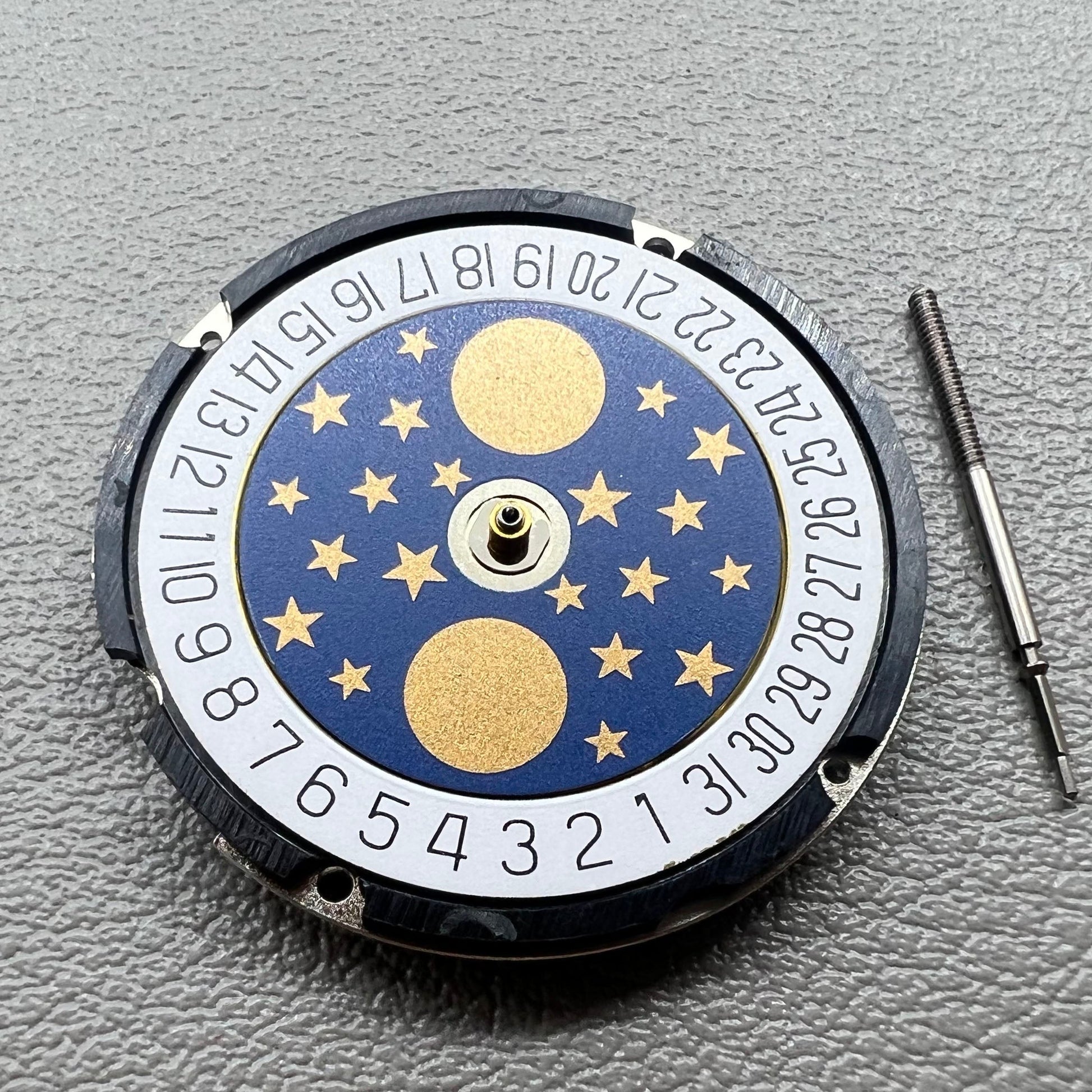 Swiss Ronda Quartz watch movement with date at 6 o?clock, Model 708 by Swiss Precision.