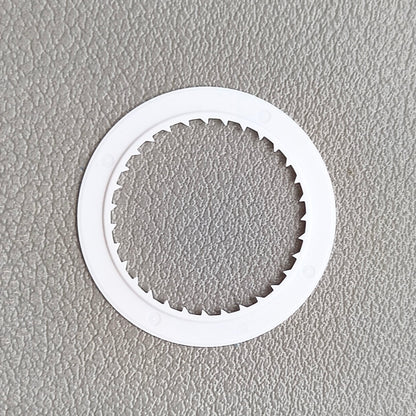 2 PIECES White Date Disk Wheel Date Wheel for Miyota 8215 Movement Date@3