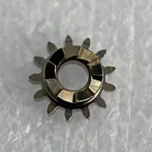 Winding pinion replacement for 1400 movement, durable repair part for watch accessories.