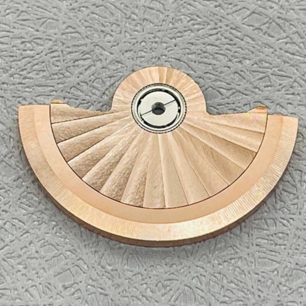 Rose Golden Mod Radioactive Stripe Rotor Oscillating Weight for NH35 NH36 Movement