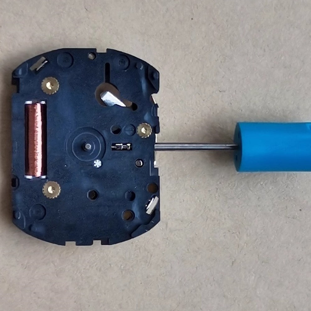 Seiko V116A quartz movement watch repair part, original Japan-made for precise timekeeping.