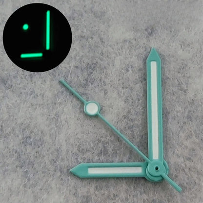 C3 Green Luminous Hands Watch Hands For NH34 NH35 NH36 NH38 7S26 4R35 4R36