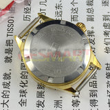 24mm HAIDA Manual Mechanical Lady Watch Golden Nail 17 Jews Grey Dial Round Case