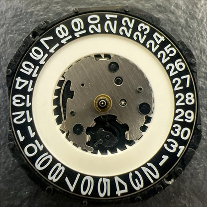New Japan Made PC32A Quartz Movement Single Calendar Black Disk Date At 3 HCP2