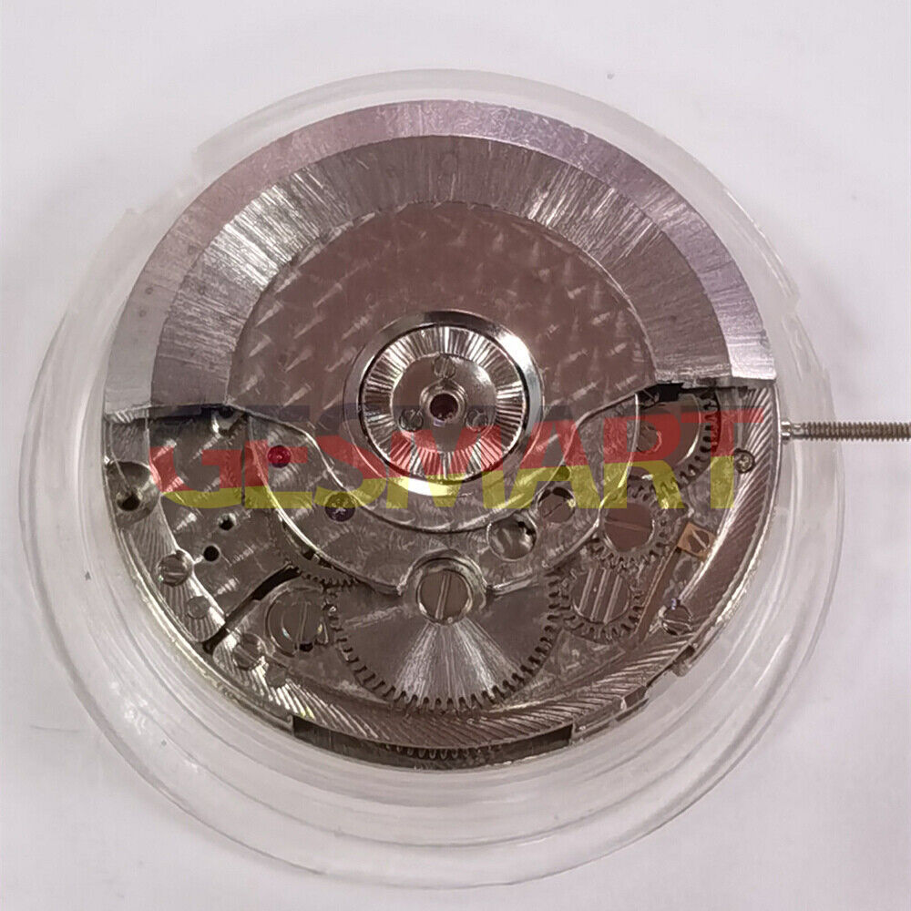 Seagull ST2551 automatic mechanical watch movement with 3 hands and date at 3 o'clock.