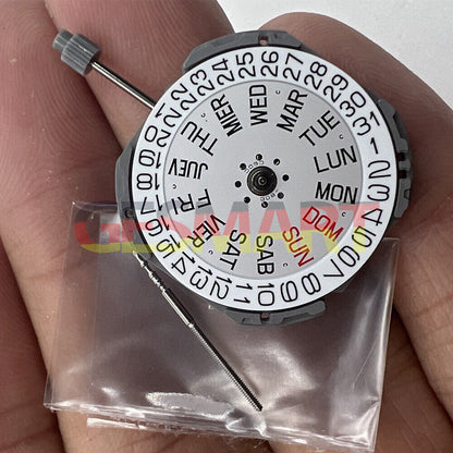 Miyota GR02 Japan made quartz watch movement, high-precision replacement for 1S13 model, reliable timekeeping.