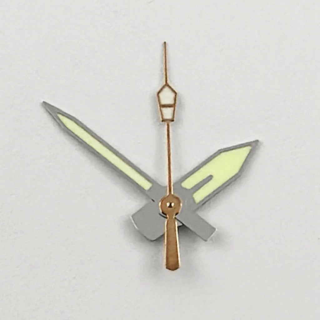 C3 Green Luminous Watch Hands Pointers for NH35 NH36 NH38 NH39 NH70 NH72