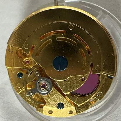 Mingzhu 8215 2813 golden automatic watch movement with date display at 6 o'clock for accessories