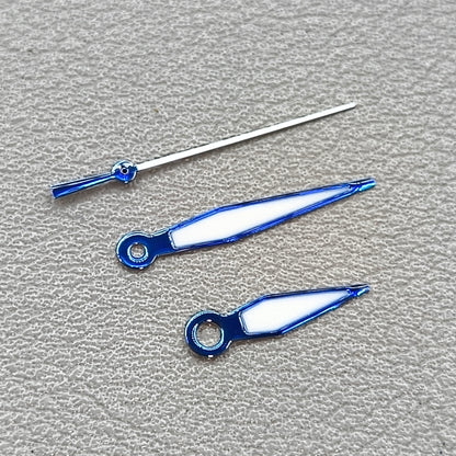 Modified Pilot Green Luminous Blue Watch Hands for NH34 NH35 NH36 NH38