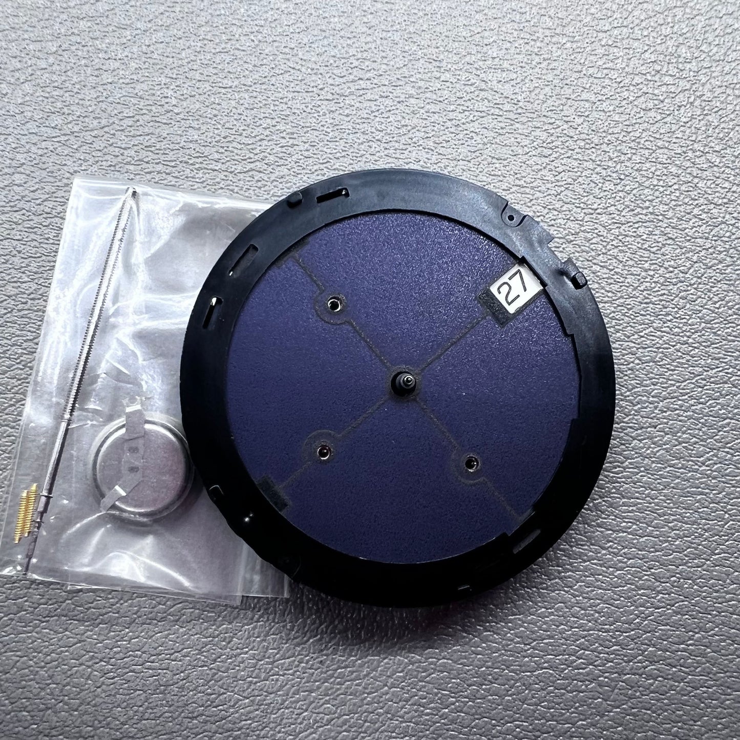 Japan VR43B Solar Movement Single Calendar With Charging Board