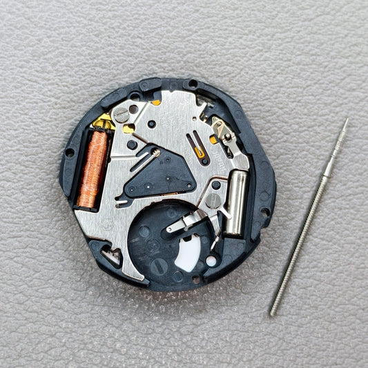 Japan Hattori Epson VX12 VX12E Watch Quartz Movement Date@3 3 Hands