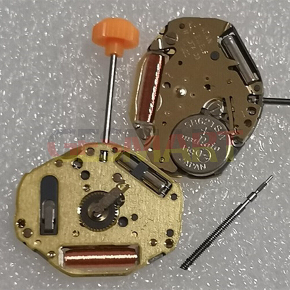 Miyota 1L22 Japan quartz movement with 2 hands, no calendar, precise watch accessory component.