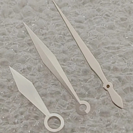 Silver 12.5mm Sword-shaped watch Hands no lume for NH35 NH36 Movement