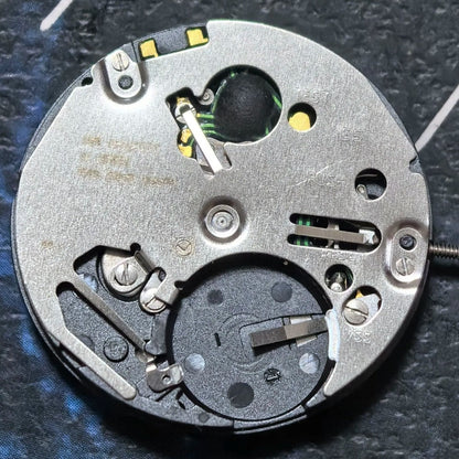 Swiss Made ISA 2330 Quartz Movement 3 Hands Purple Font Date At 6 Watch Part