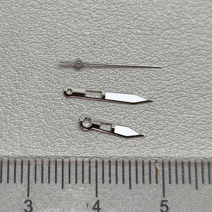 2 Sets/Pack Silver Watch Hands Green Lume for Miyota 2315 2035 2036 2115 2305