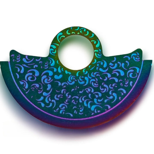 Rianbow Vintage Vein Metal Rotor Oscillating Weight Overlay For  NH35 NH36